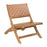 Zuo Modern Sunflare Lounge, Chair, Brown - 704161