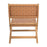Zuo Modern Sunflare Lounge, Chair, Brown