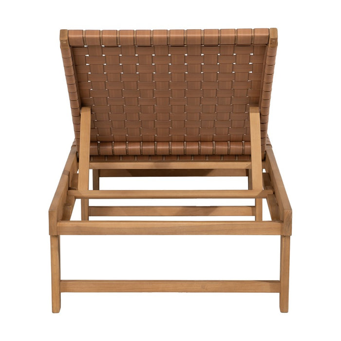 Zuo Modern Breath Chaise Lounge, Brown