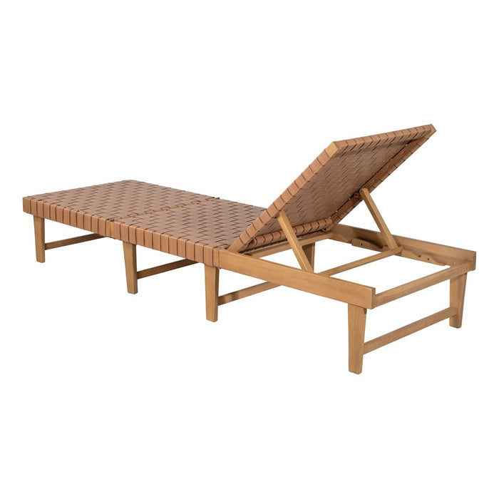 Zuo Modern Breath Chaise Lounge, Brown
