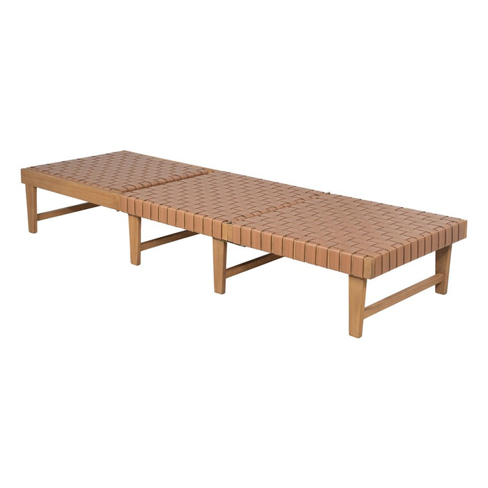 Zuo Modern Breath Chaise Lounge, Brown