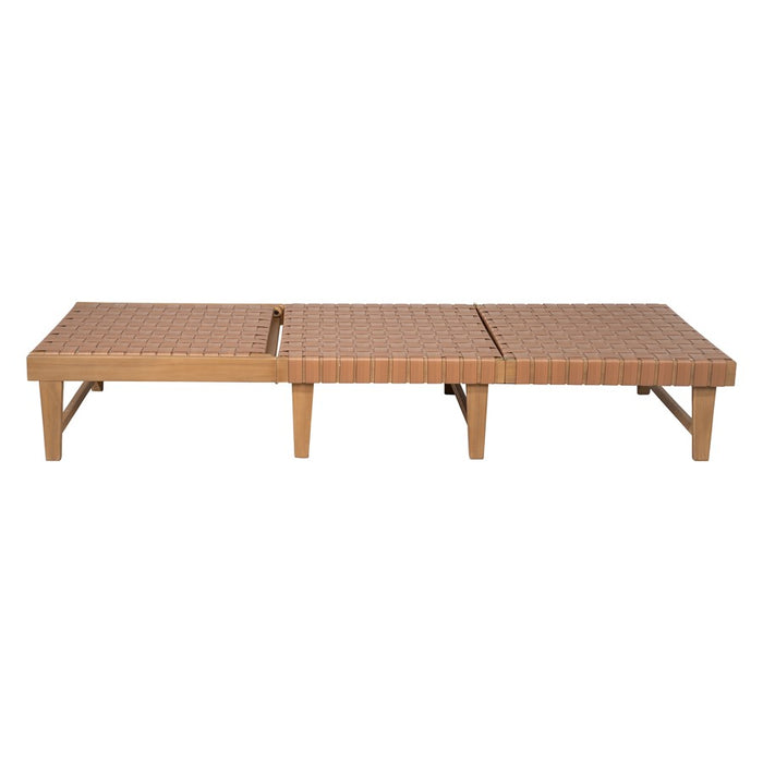 Zuo Modern Breath Chaise Lounge, Brown