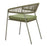 Zuo Modern Skye Dining Chair, Set of 2, Green