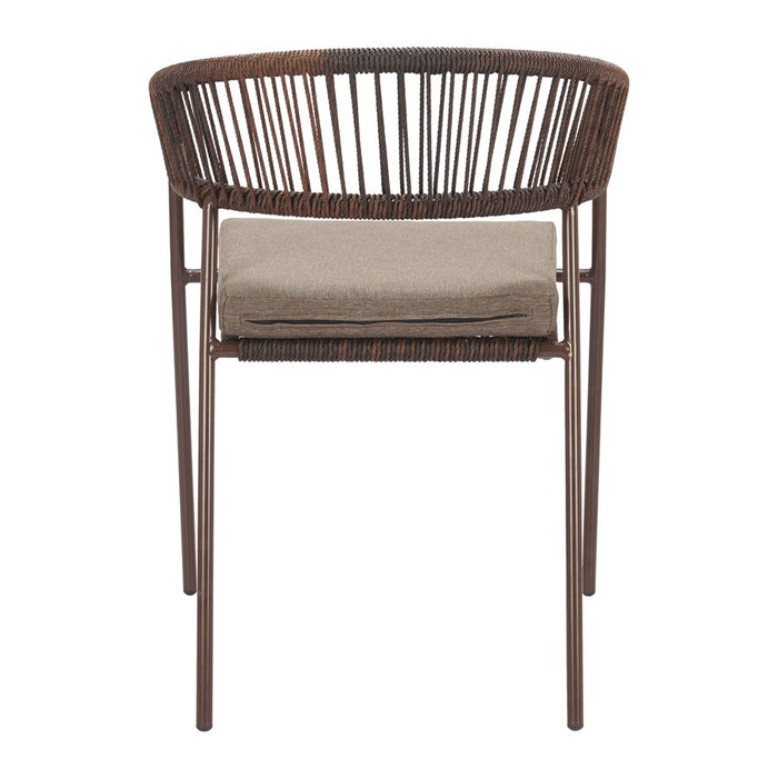 Zuo Modern Skye Dining Chair, Set of 2, Brown