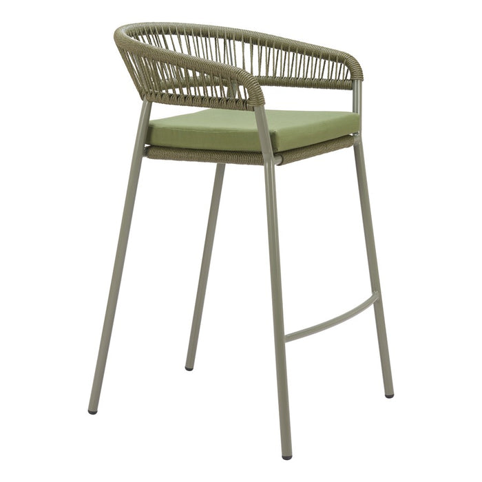 Zuo Modern Skye BarStool/Set of 2, Green