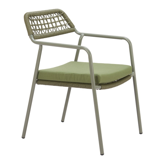 Zuo Modern Rio Dining Chair, Set of 2, Green