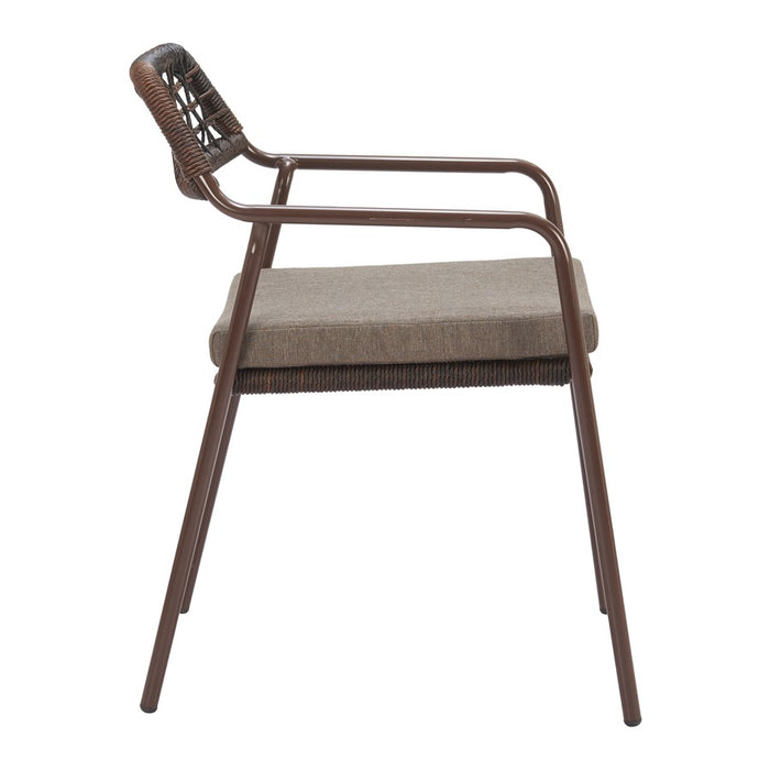 Zuo Modern Rio Dining Chair, Set of 2, Brown