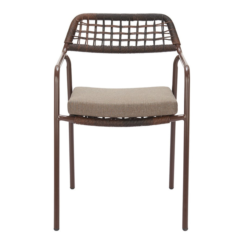 Zuo Modern Rio Dining Chair, Set of 2, Brown