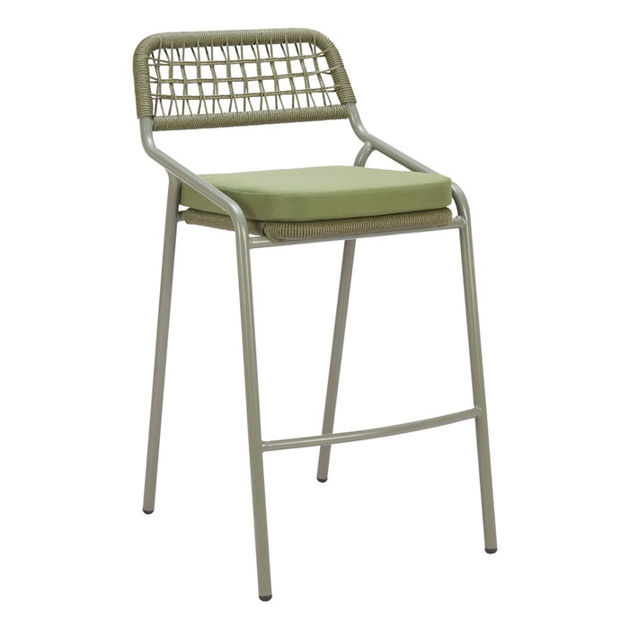 Zuo Modern Rio BarStool/Set of 2, Green - 704169