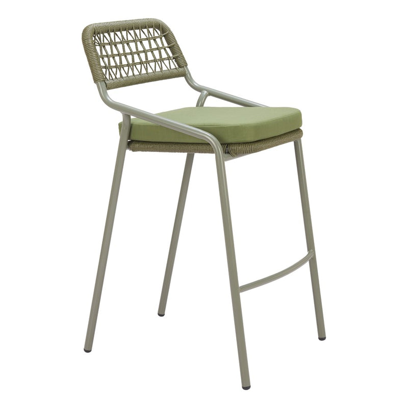 Zuo Modern Rio BarStool/Set of 2, Green