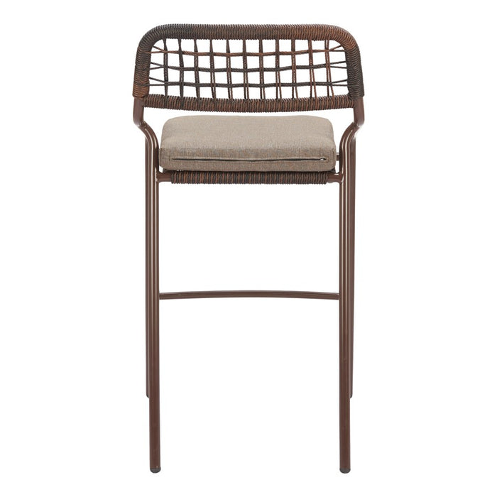 Zuo Modern Rio BarStool/Set of 2, Brown