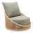 Zuo Modern Cabana Swivel Chair, Multicolor - 704173
