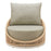 Zuo Modern Cabana Swivel Chair, Multicolor