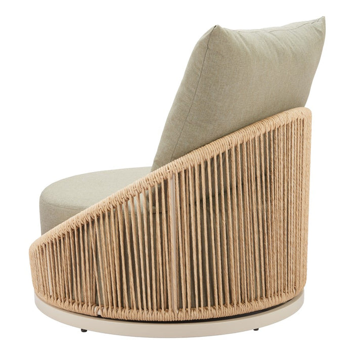 Zuo Modern Cabana Swivel Chair, Multicolor