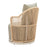 Zuo Modern Lanai Swivel Chair, Multicolor