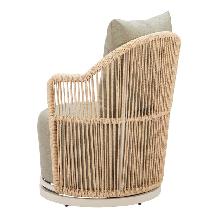 Zuo Modern Lanai Swivel Chair, Multicolor