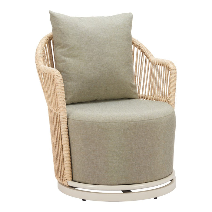 Zuo Modern Lanai Swivel Chair, Multicolor