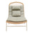 Zuo Modern Skim Chaise Lounge, Multicolor
