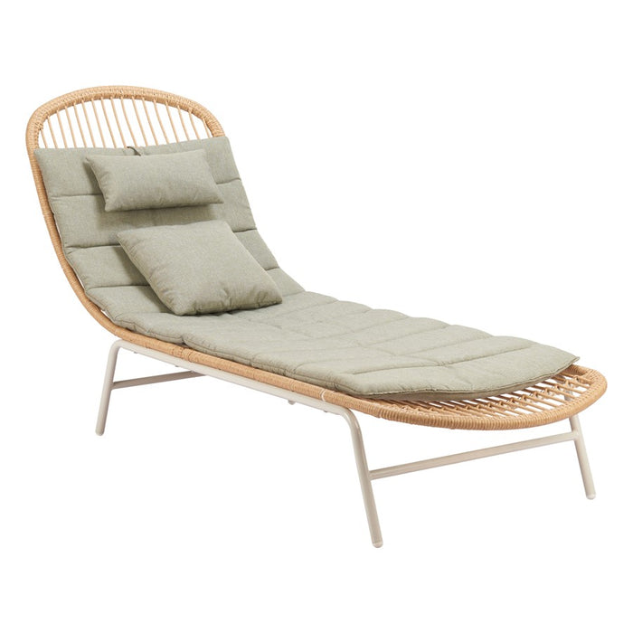 Zuo Modern Skim Chaise Lounge, Multicolor