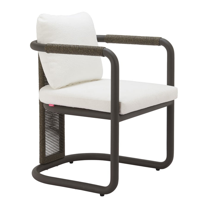 Zuo Modern Ciel Dining Chair, Set of 2, Ivory