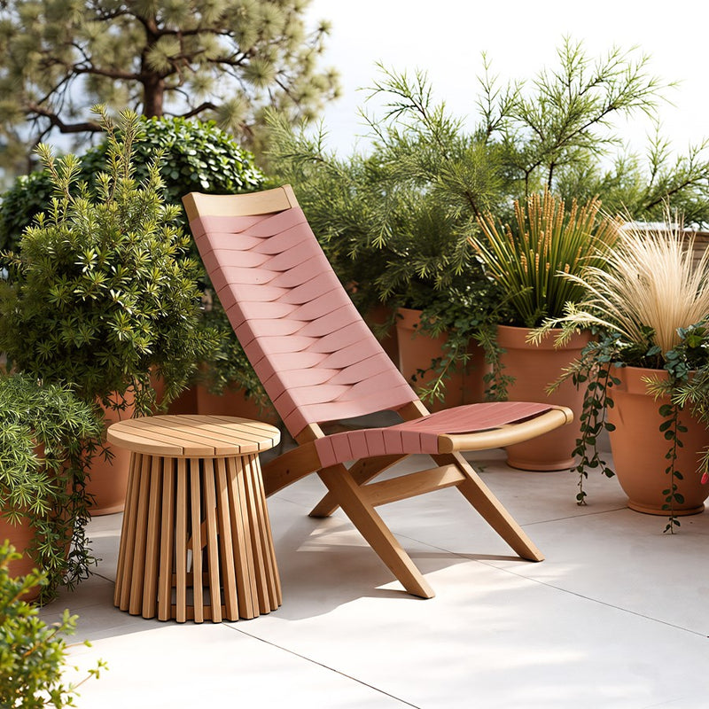 Zuo Modern Zahara Side Table, Natural