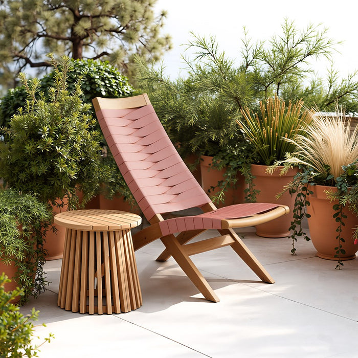 Zuo Modern Zahara Side Table, Natural