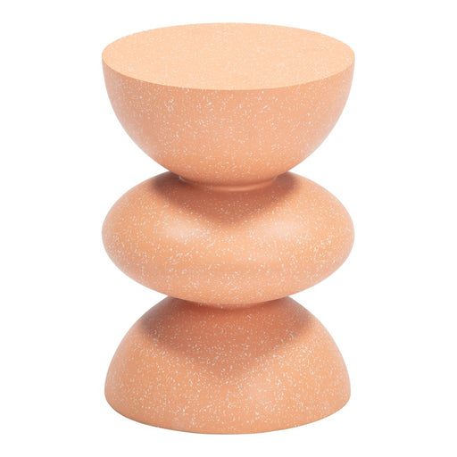 Zuo Modern Tressa Side Table, Terracotta