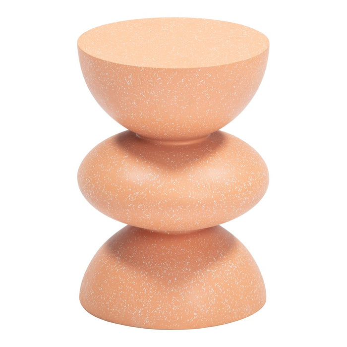 Zuo Modern Tressa Side Table, Terracotta