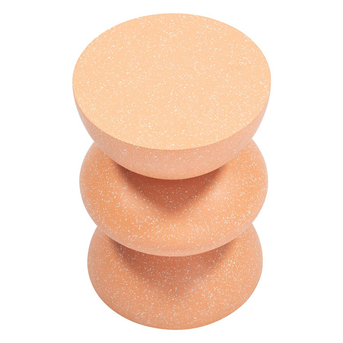 Zuo Modern Tressa Side Table, Terracotta