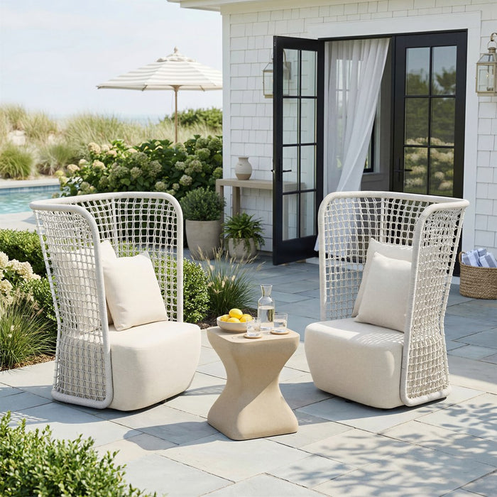 Zuo Modern Mura Side Table, Taupe