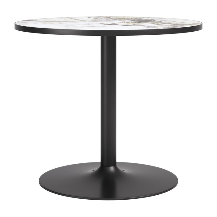 Zuo Modern Batu Dining Table, Gray/Black
