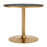 Zuo Modern Batu Dining Table, Black/Gold