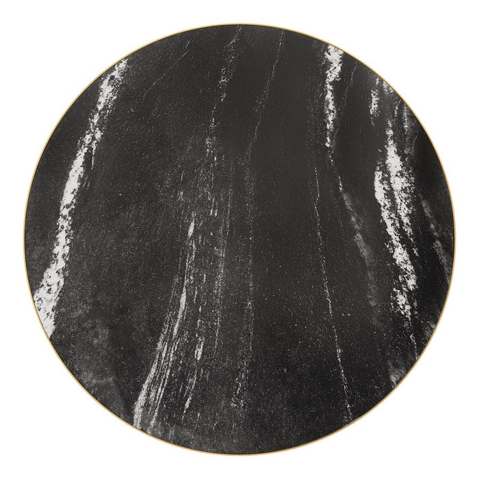 Zuo Modern Batu Dining Table, Black/Gold