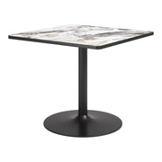 Zuo Modern Caliza Dining Table, Gray/Black - 704217
