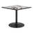 Zuo Modern Caliza Dining Table, Gray/Black