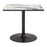 Zuo Modern Caliza Dining Table, Gray/Black