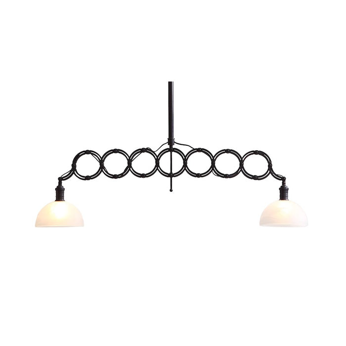 Zuo Modern Jade Ceiling Lamp, Antique Black