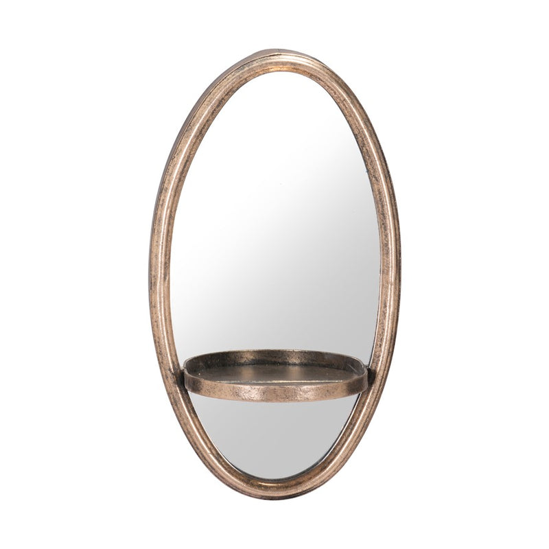 Zuo Modern Ogee Mirror, Antique Bronze