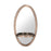 Zuo Modern Ogee Mirror, Antique Bronze
