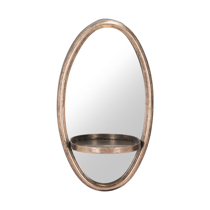 Zuo Modern Ogee Mirror, Antique Bronze