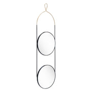 Zuo Modern Zodiac Round Mirror, Gold/Black - A12209