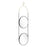Zuo Modern Zodiac Round Mirror, Gold/Black