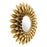 Zuo Modern Sunflower Round Mirror, Gold - A12213