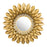 Zuo Modern Sunflower Round Mirror, Gold