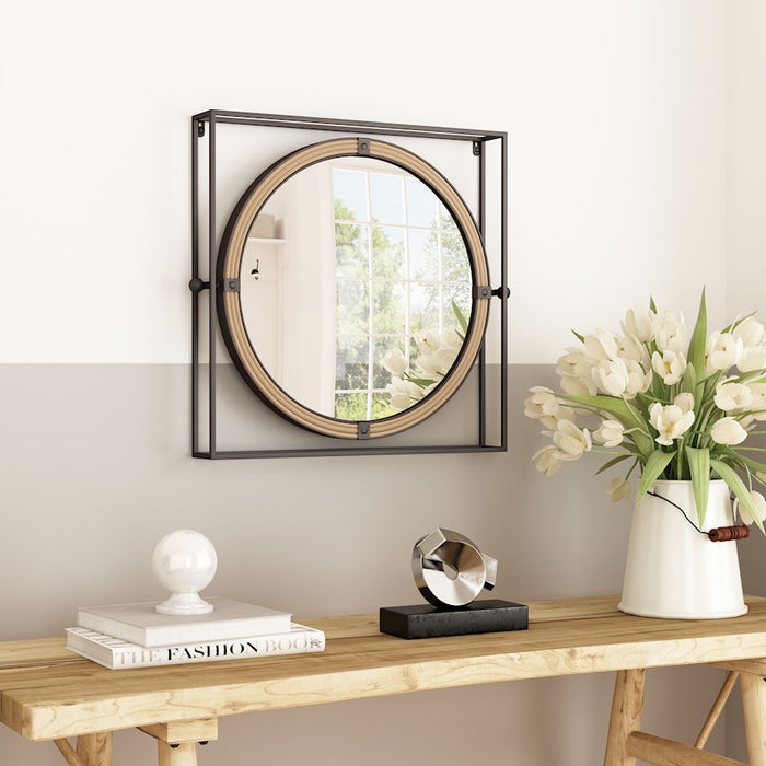 Zuo Modern Capell Mirror, Antique Gray
