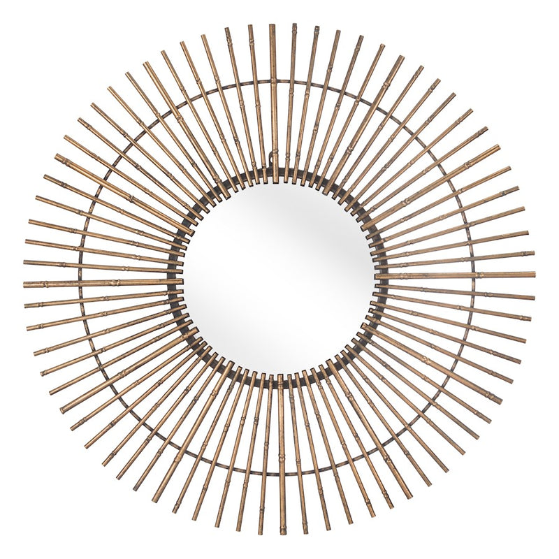 Zuo Modern Dimond Mirror, Gold