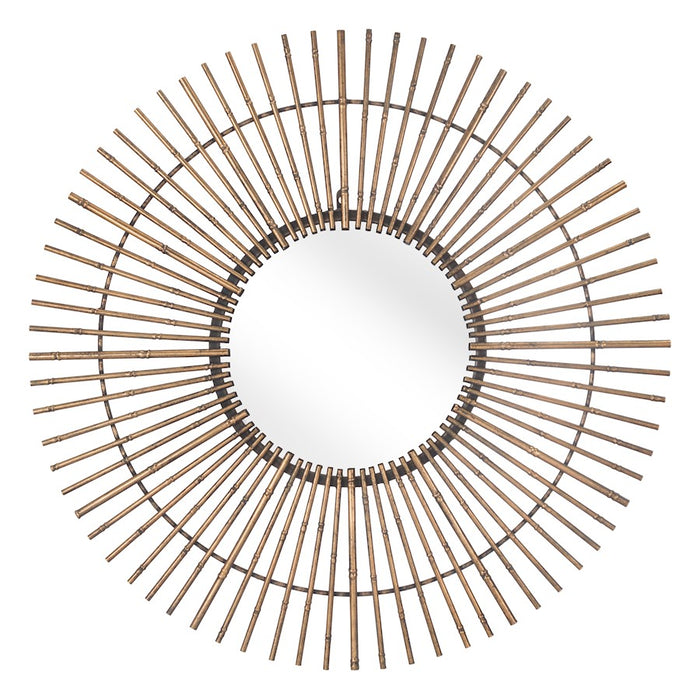 Zuo Modern Dimond Mirror, Gold