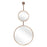 Zuo Modern Mott Mirror, Bronze