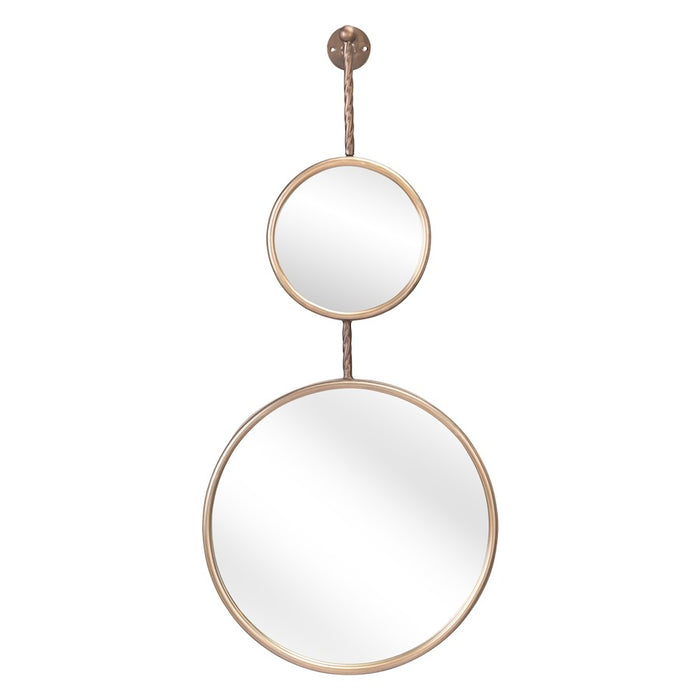 Zuo Modern Mott Mirror, Bronze