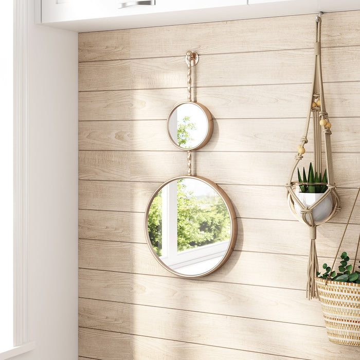 Zuo Modern Mott Mirror, Bronze